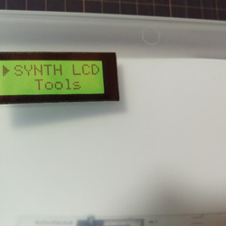 【ネームプレート】液晶LCD・ネームプレート／グリーン 6枚目の画像