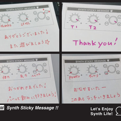 Post-it] Synth Sticky Message [SSM] 2 套 第1張的照片