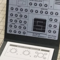 [便利貼] Synth Sticky A、單調、單調SSM 粘滯便箋安裝 第2張的照片