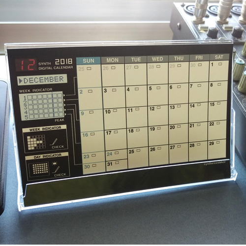 BAND-MAID 卓上カレンダー 2018 CALENDER
