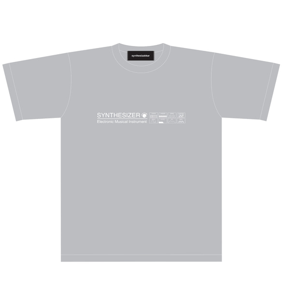 【Tシャツ】SYNTHESIZER T-shirt・シンセサイザーTシャツ・ブラック 3枚目の画像