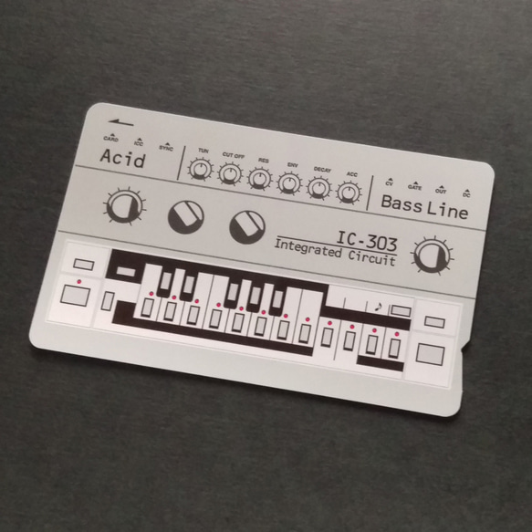 【ICカードステッカー】IC-303　Acid ICステッカーBass line 3枚目の画像