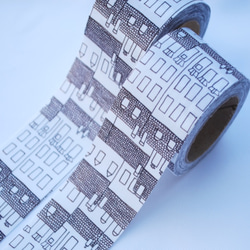 Fabric Ribbon 【City Black /length:1m/width:40mｍ】 第4張的照片