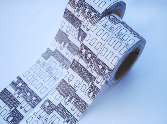 Fabric Ribbon 【City Black /length:1m/width:40mｍ】 第4張的照片