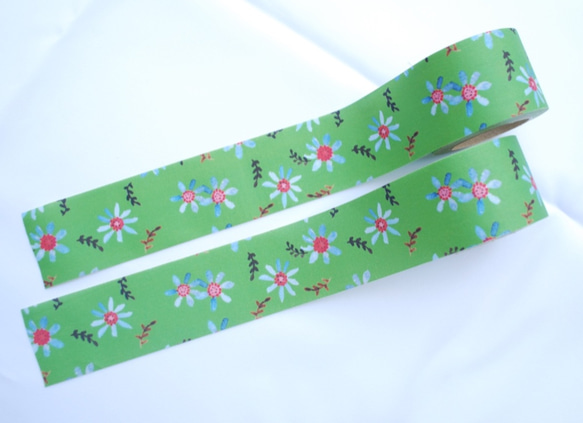 Fabric Ribbon 【Marguritte/length:1m/width:40mｍ】 第1張的照片