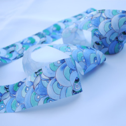 Fabric Ribbon 【Ocean Fish/length:1m/width:45mｍ】 第2張的照片