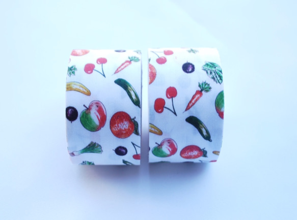 Fabric Ribbon 【Fruits&Vesitables /length:1m/width:40mｍ】 第3張的照片