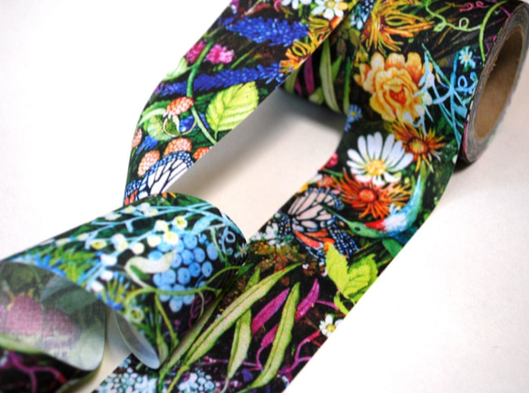 Fabric Ribbon 【Abundant Love /length:1m/width:45mｍ】 第1張的照片