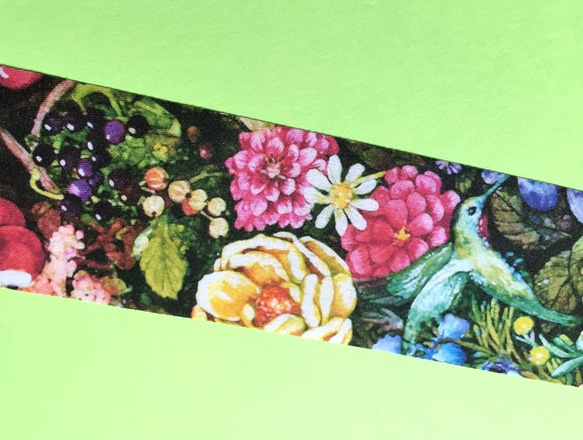 Fabric Ribbon 【Abundant Love /length:1m/width:45mｍ】 第3張的照片