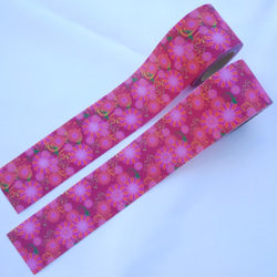 Fabric Ribbon 【Boheme Flure /length:1m/width:45mｍ】 第1張的照片