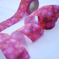 Fabric Ribbon 【Boheme Flure /length:1m/width:45mｍ】 第2張的照片