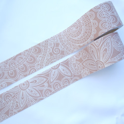 Fabric Ribbon 【Gypsy Beige /length:1m/width:45mｍ】 第1張的照片