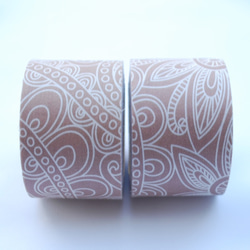 Fabric Ribbon 【Gypsy Beige /length:1m/width:45mｍ】 第3張的照片