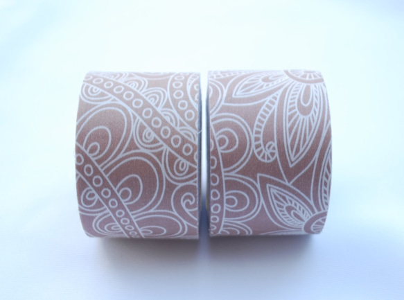 Fabric Ribbon 【Gypsy Beige /length:1m/width:45mｍ】 第3張的照片