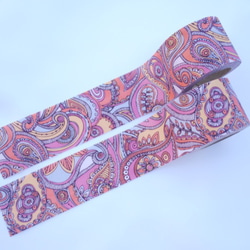 Fabric Ribbon 【Paisley Fair/length:1m/width:45mｍ】 第1張的照片