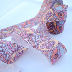 Fabric Ribbon 【Paisley Fair/length:1m/width:45mｍ】 第2張的照片