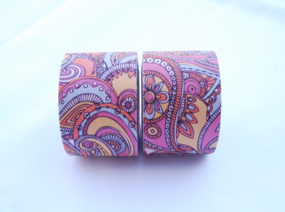 Fabric Ribbon 【Paisley Fair/length:1m/width:45mｍ】 第4張的照片