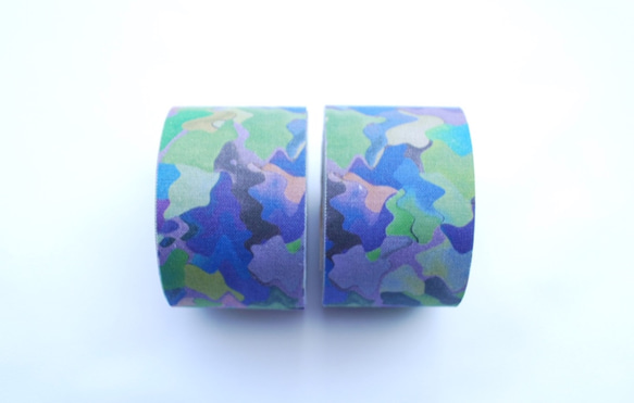 ファブリックリボン【camo】50cm～ 3枚目の画像