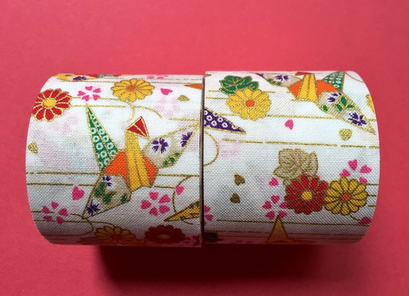 Kimono Ribbon 【Orizuru/length:1m/width:40mm】 第2張的照片