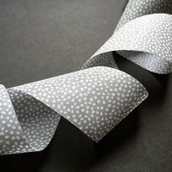 Fabric Ribbon 【Desert Snow /length:1m/width:40mｍ】 第1張的照片