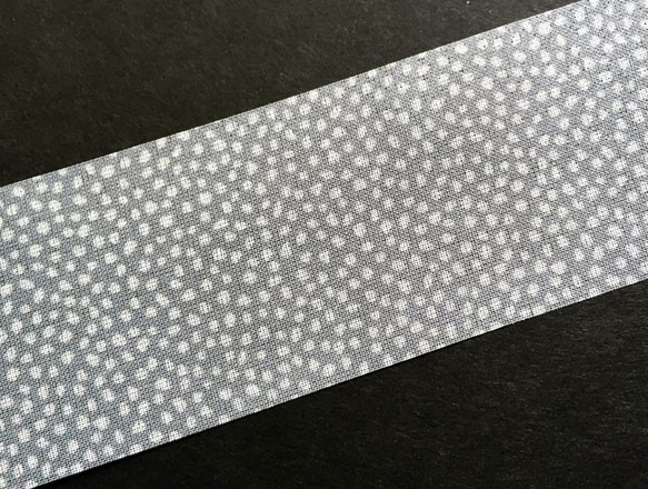 Fabric Ribbon 【Desert Snow /length:1m/width:40mｍ】 第3張的照片