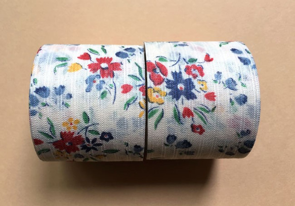 Fabric Ribbon 【little bouquet/length:1m/width:40mｍ】 第2張的照片