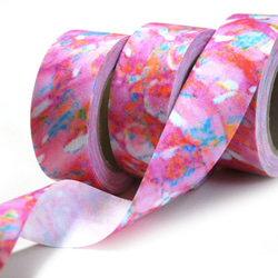 Fabric Ribbon 【Rainy Sunrise/length:1m/width:25mｍ】 第1張的照片
