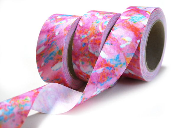 Fabric Ribbon 【Rainy Sunrise/length:1m/width:25mｍ】 第1張的照片