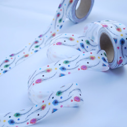 Fabric Ribbon 【Plume/length:1m/width:25mｍ】 第3張的照片