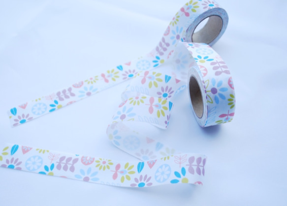 Fabric Ribbon 【Bright Flure/length:1m/width:25mｍ】 第2張的照片