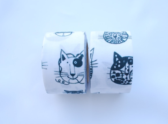 Fabric Ribbon [Funny CATs] 愛貓人士 ☆ 50cm ~ 第3張的照片