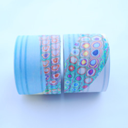 Fabric Ribbon【夢幻之花】意大利面料50cm單元 第3張的照片