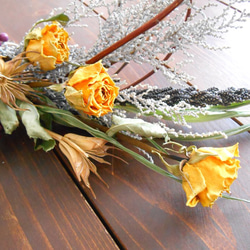 wreath【espoir】dried flower 4枚目の画像