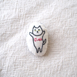 Ciaoねこブローチ 1枚目の画像
