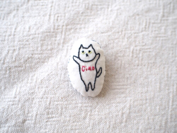 Ciaoねこブローチ 1枚目の画像