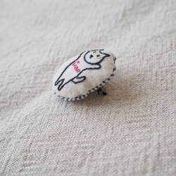 Ciaoねこブローチ 3枚目の画像