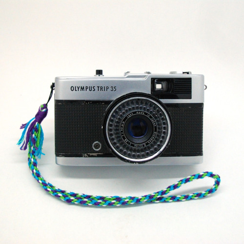 インポート・海外人気ブランド OLYMPUS TRIP35 組みひもハンドストラップ&ふかふかポーチ&簡易説明書&試し撮りフィルムのセット その他雑貨 メトロ  通販｜Creema(クリーマ) 1737197 フィルムカメラ