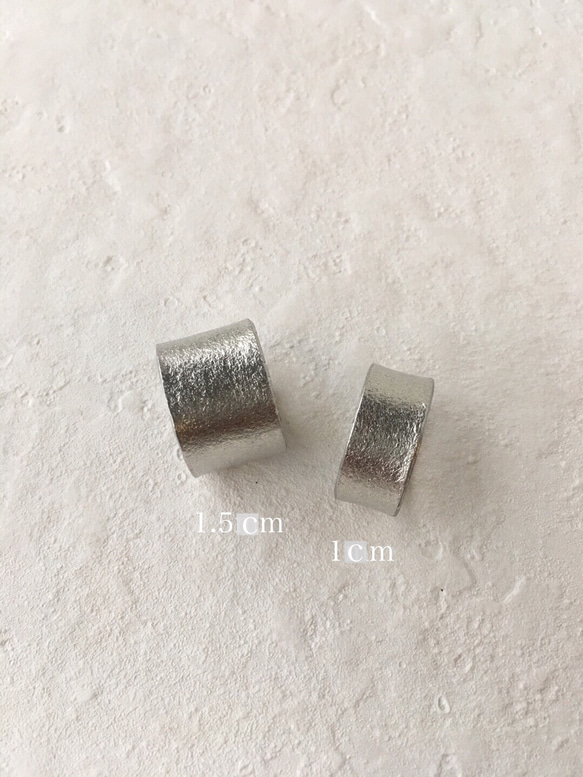 錫（tin）リング1cm 5枚目の画像