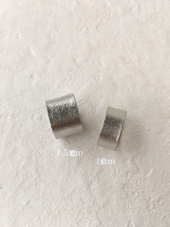 錫（tin）リング1.5cm 5枚目の画像
