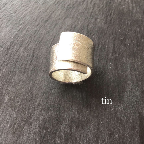 錫（スズ）ロングリング1.5cm 指輪・リング kikori 通販 7545824