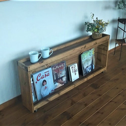 バーシェルフ（ウイスキーラック2段28本収納）W653 D215 H870 棚