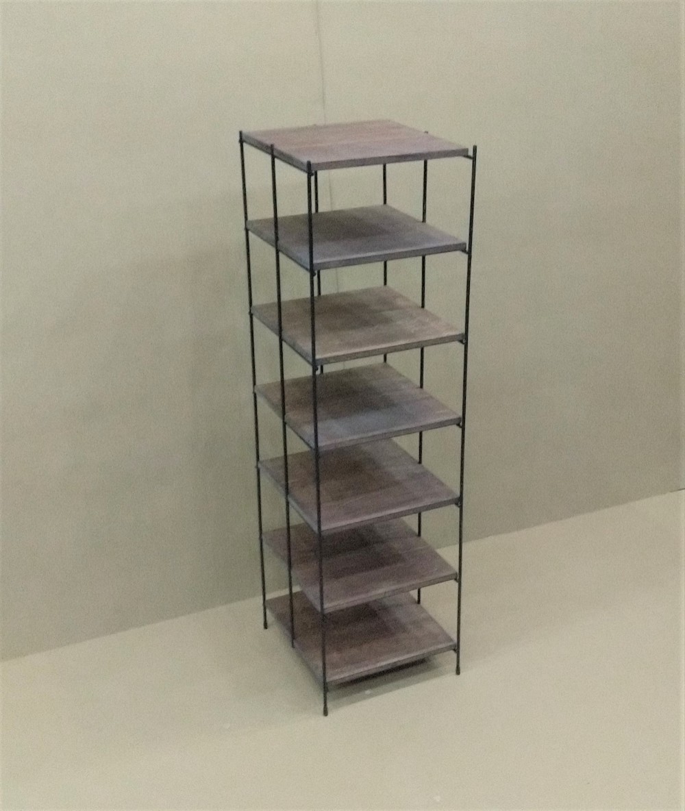 細アイアンのシューズorスリッパラック（一足7段）受注生産品