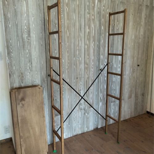 サイズ指定の木製大型収納棚 受注生産品 棚・シェルフ・ラック takuto