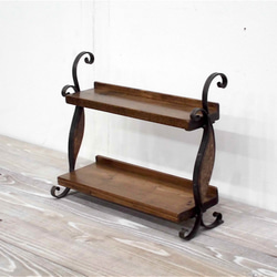 アイアン什器 鉄家具 アイアン家具 植物棚 アイアンスタンド展示台