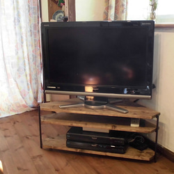 職人手作り 一点物 天然木 ハンドメイド テレビボード TVボード