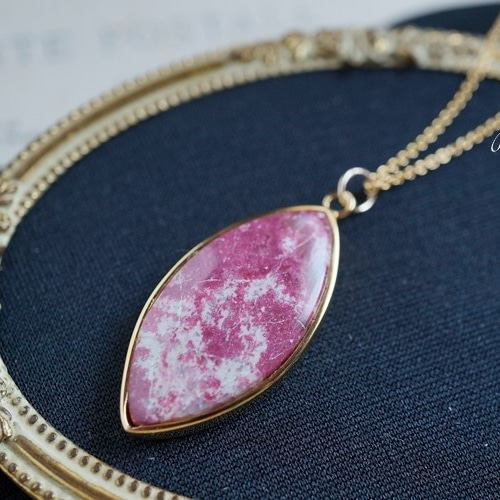 ノルウェー産 チューライトネックレス k14gf ネックレス・ペンダント 