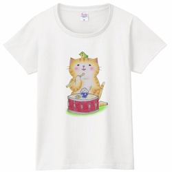 スネア猫のＴシャツ 2枚目の画像