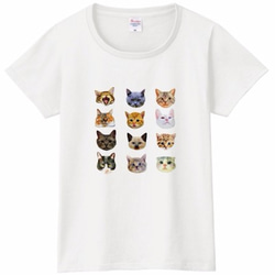 猫だらけＴシャツ 2枚目の画像