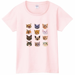 猫だらけＴシャツ 4枚目の画像