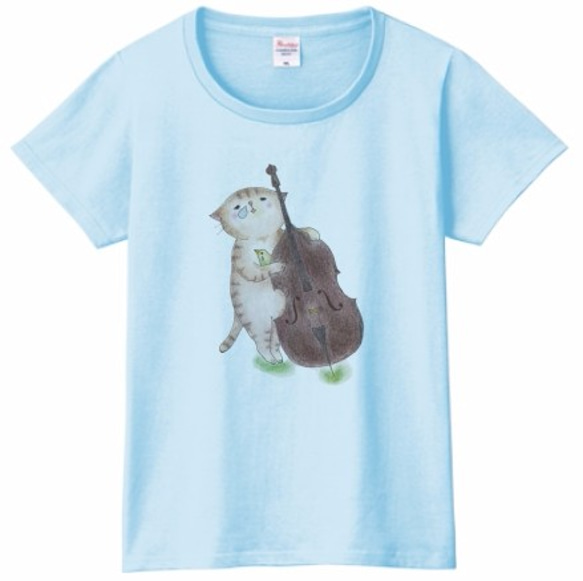 コントラバス猫のＴシャツ 7枚目の画像